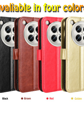 适用于传音Infinix Zero40 5G,X6861,大孔通用Zero40 4G疯马纹皮套手机壳插卡防摔保护套翻盖式男女壳