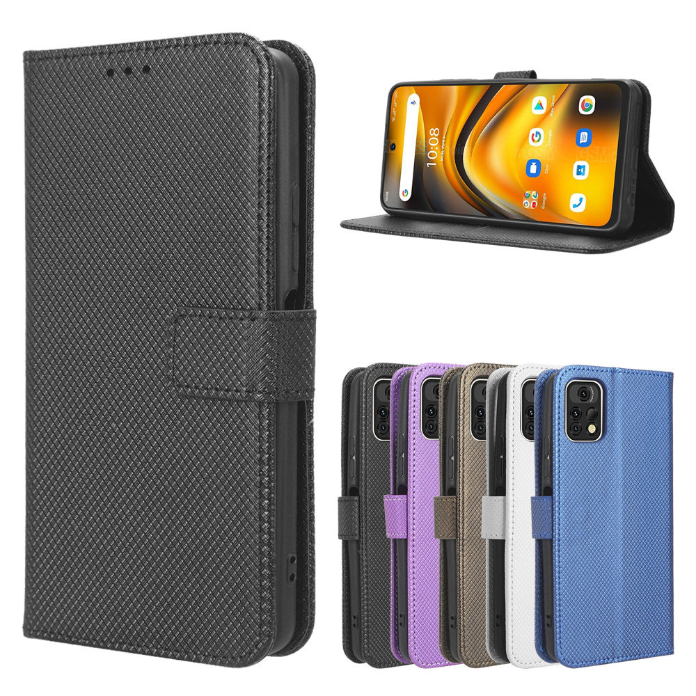 适用于优米Umidigi A13 Pro 5G钻石纹皮套手机壳插卡防摔保护套男