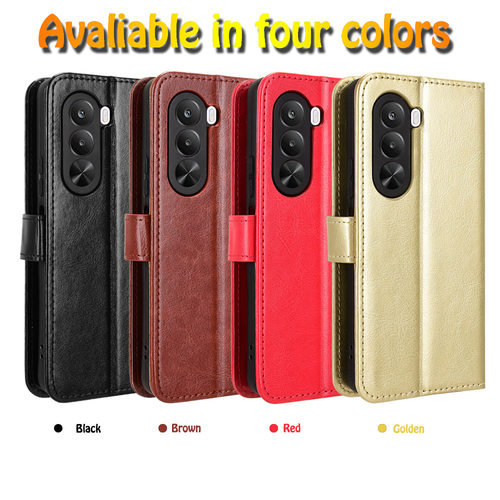 适用于一加Oneplus Nord CE6 Lite，Turbo 6X疯马纹皮套手机壳翻盖式插卡防摔保护套商务男女外壳素皮