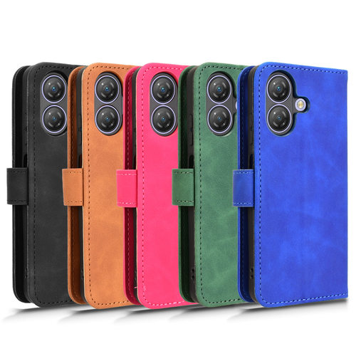 适用于欧乐风Ulefone Note21肤感小牛纹皮套手机壳插卡防摔保护套翻盖式商务