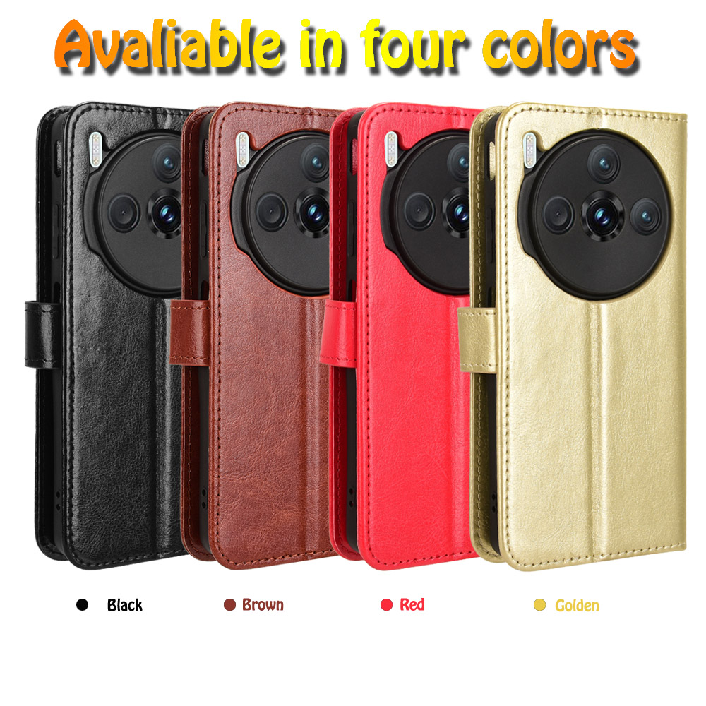 适用于中兴nubia Z60S Pro疯马纹皮套手机壳插卡防摔保护套翻盖式男女