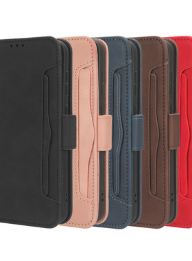 适用于传音Tecno Pova Neo3多卡槽复古纹皮套手机壳插卡保护套男