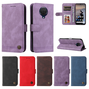 适用于诺基亚Nokia G10/G20肤感树纹皮套手机壳插卡防摔保护套男