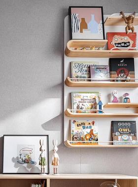 WU物兮物 现代简约样板间儿童房装饰书软装摆件售楼处书架装饰画