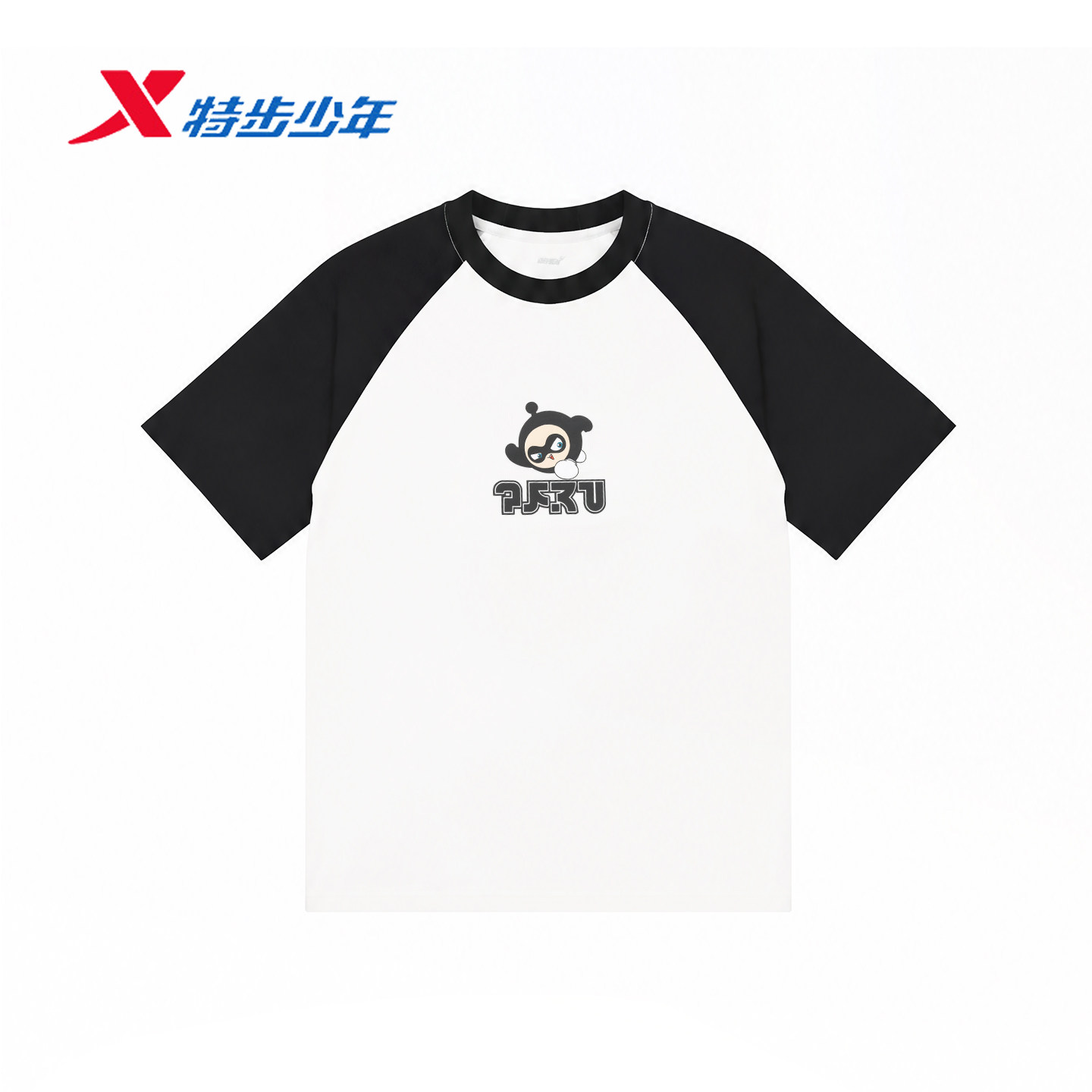 特步儿童短袖T恤男大童吸湿