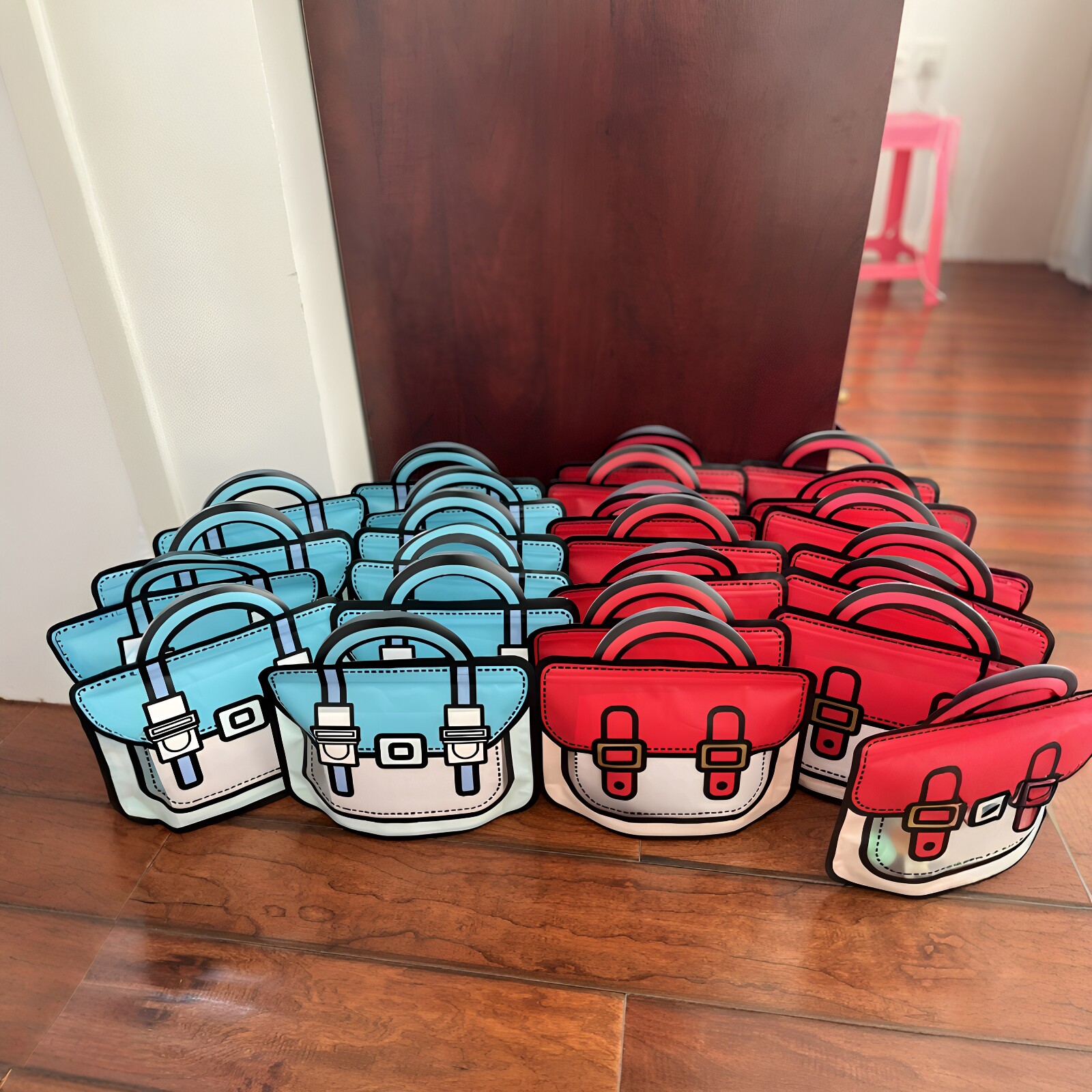 六一儿童节礼物袋糖果食品包装袋可爱书包礼品袋小朋友创意伴手礼