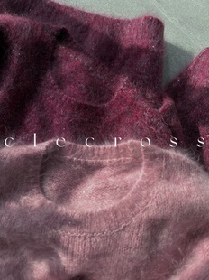 层云覆野·静而暖 62长大版 微闪珠片 345g O毛衣 100山羊绒