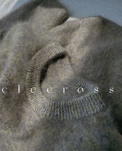 320g 100山羊绒 柔软蓬松 宽松慵懒套头毛衣 冬阳蜜桃