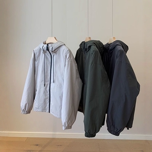 闭眼入！黑科技桑蚕丝石墨烯夹棉保暖百搭连帽工装风棉服外套女冬