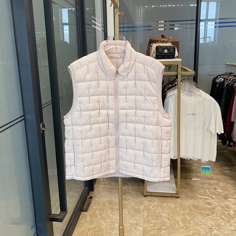 2026新款立领轻薄羽绒服马甲女百搭叠穿内搭90白鸭绒保暖背心外穿