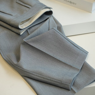 春季 质感控入 832H 女锥形西裤 裤 休闲通勤高腰显瘦九分烟管裤 西装