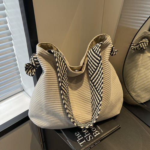 2025新款大包包女大容量高级感大布袋森系ins风女上班手提帆布包