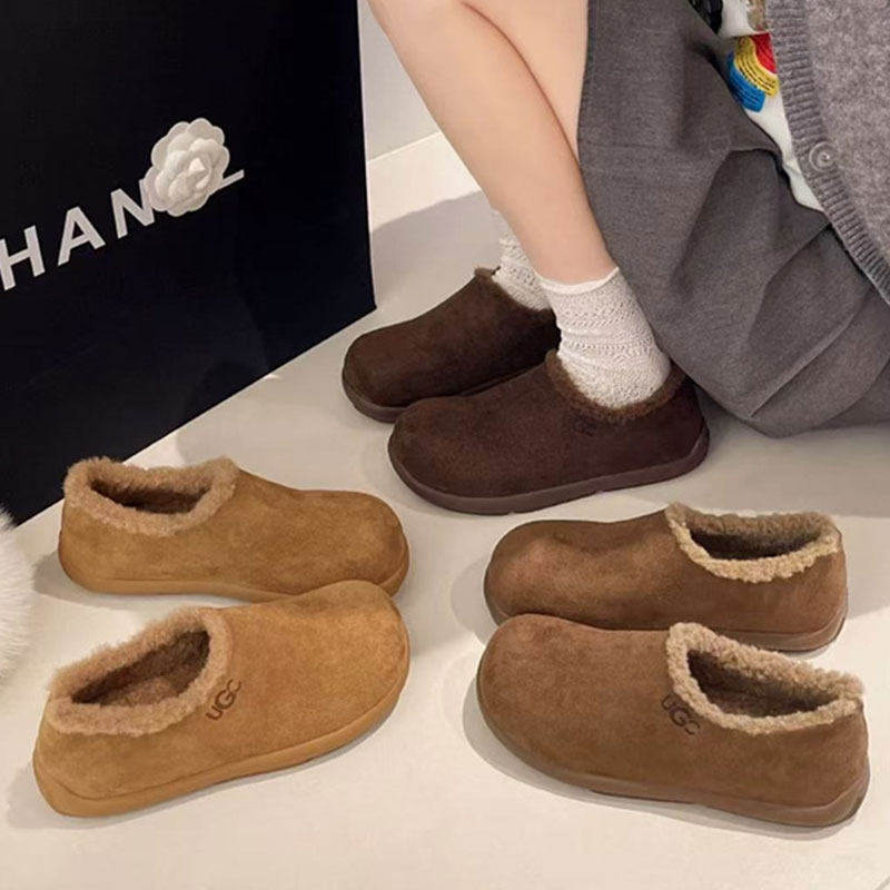 厚底加绒豆豆勃肯鞋女2025新款冬季外穿小土豆雪地靴保暖毛毛棉鞋,女鞋,勃肯鞋/软木鞋,淘宝优惠券,粉丝福利购,淘宝优惠卷