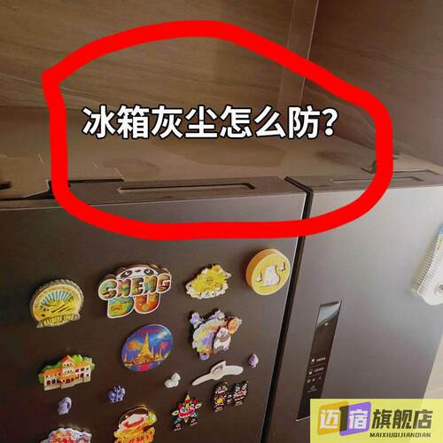 哪个天才发明的！冰箱顶部防尘防污单双开门用遮灰垫油烟机过滤膜