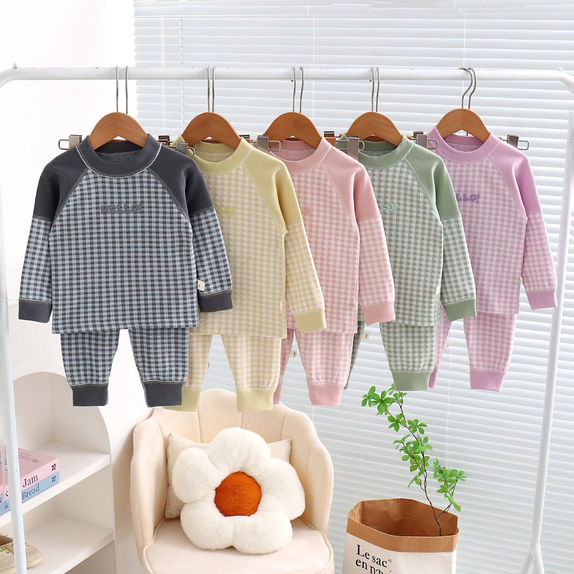 儿童秋衣秋裤套装秋冬季宝宝家居服韩版男童保暖内衣女童打底睡衣,童装/婴儿装/亲子装,家居服套装,淘宝优惠券,粉丝福利购,淘宝优惠卷