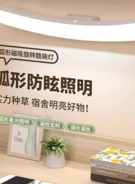 led护眼台灯充电小台灯宿舍化妆学习专用床头阅读酷毙灯学生礼品