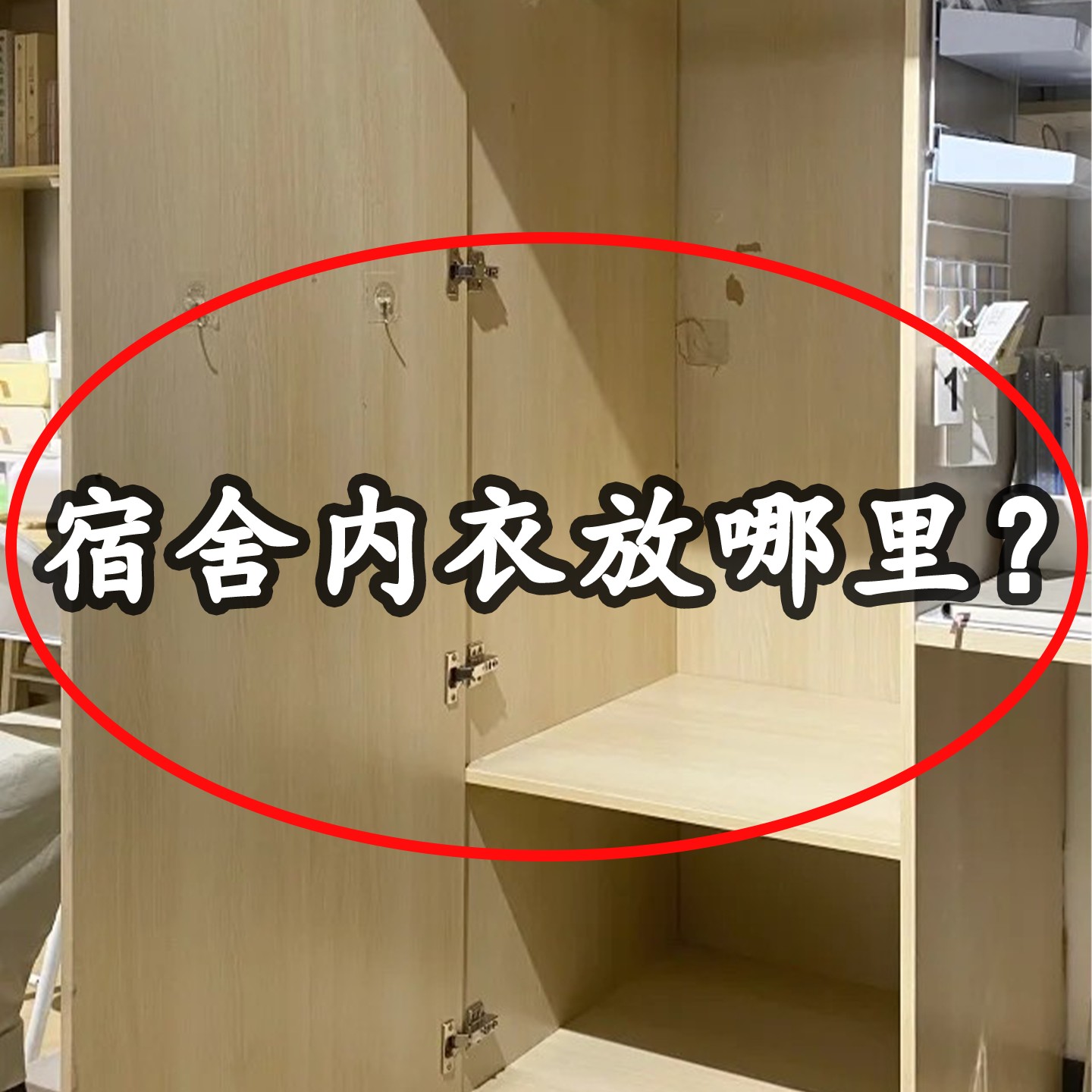 开学宿舍用品大容量男女内衣袜子收纳袋子宿舍收纳便携衣架4