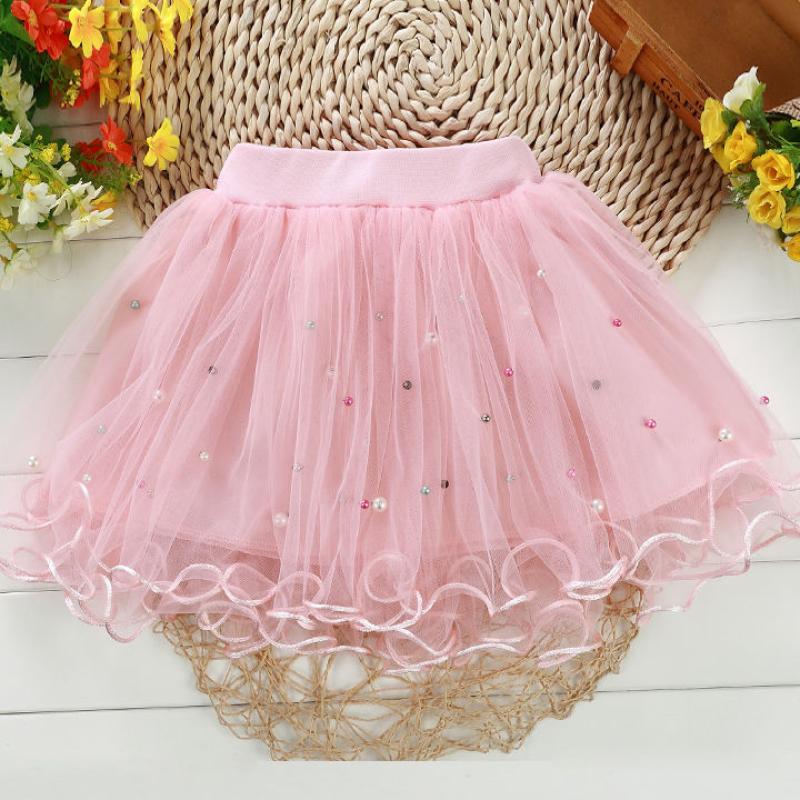 中小童2020新款春夏纱裙女童表演半身裙儿童宝宝四季百搭蓬蓬纱潮