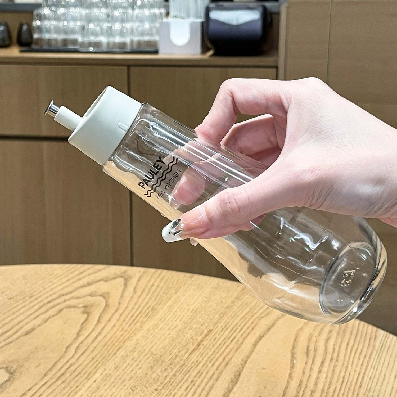 【理想食品级】玻璃油壶厨房家用不挂油酱油瓶醋香油调料瓶装油罐