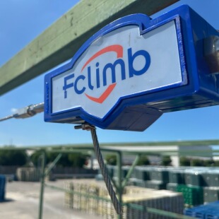 fclimb/福攀 316钢缆防坠落系统 多场景适用防坠器 水平生命线3米
