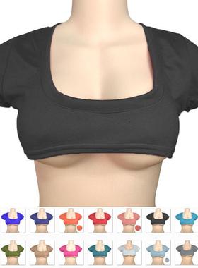 white black shirt running crop vests slim cut breasted low