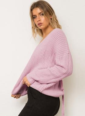 combhasaki womens elegant cardigans long front tie-up solid