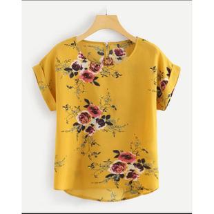 size fashion tops loose sleeves summer blouses ladies