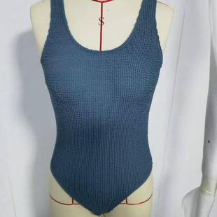 fluorescent swimsuit cloth pleated womens