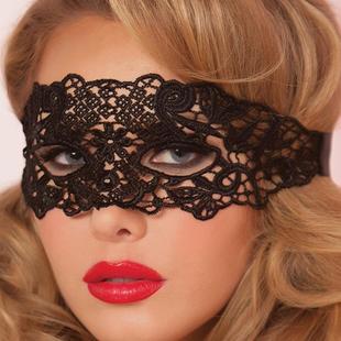 shaped lingerie black women mask lace eye sexy hollow party
