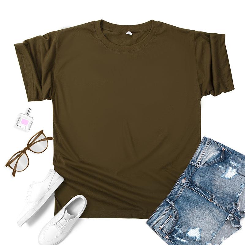 printing T-shirt T-shirt Round sleeves advertising short