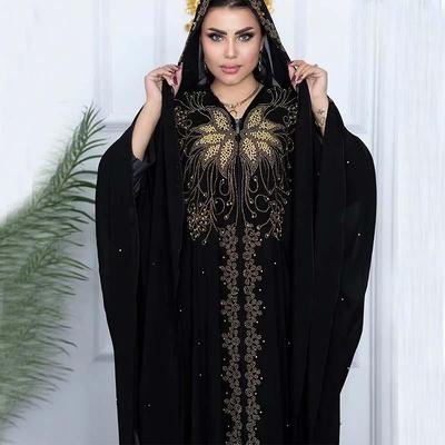 abaya occasions party wedding caftan dress boubou chiffon