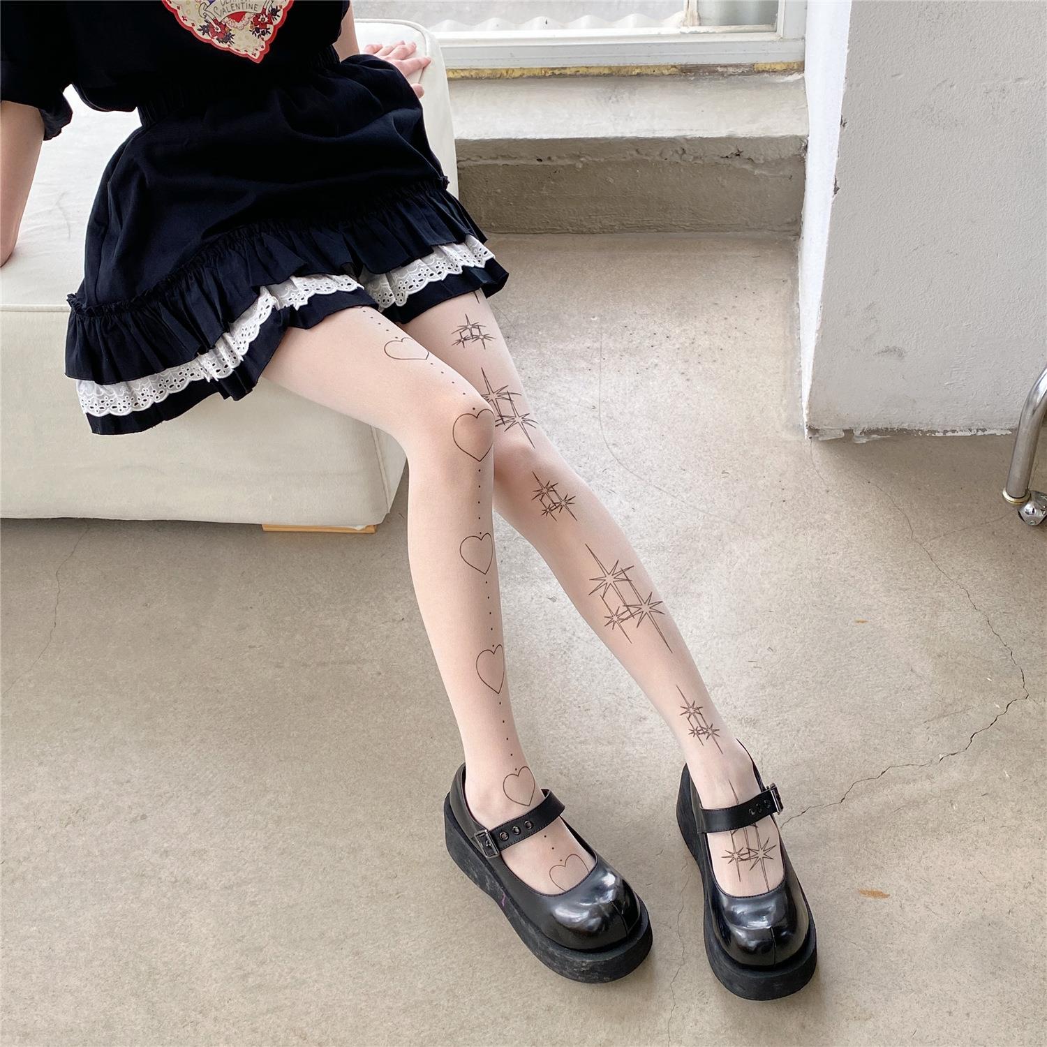 gothic black lace lolita mini japanese skirt womens