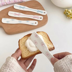 ins风迷你小抹刀黄油奶酪刀吐司面包抹酱刀涂抹刀可爱勺子刮酱刀