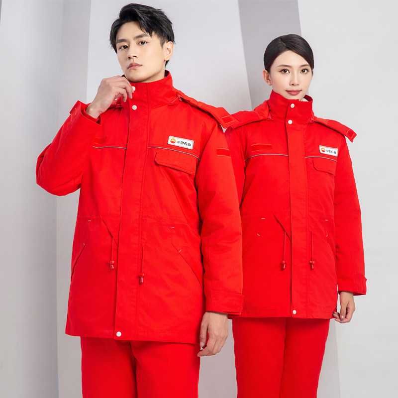 冬装防静电棉服耐磨电工服