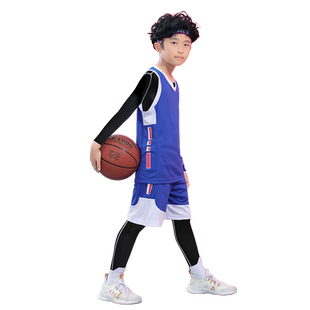 小学生篮球服男篮球衣秋冬冬天运动套装秋男童一套打篮球衣服定制