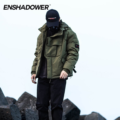 enshadower隐蔽者战术潮牌羽绒服