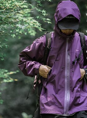 ENshadower隐蔽者gorpcore压胶冲锋衣男三防户外工装夹克防水外套