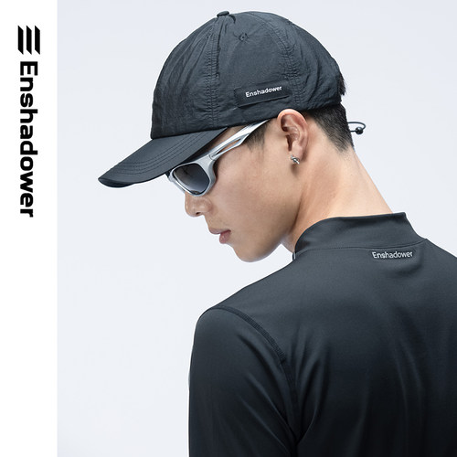 隐蔽者可调节抽绳弯沿帽