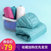 清仓 薄款 大码 外套反季 2019秋冬新款 轻薄羽绒服女短款 立领连帽修身