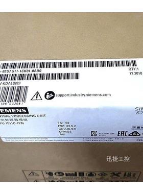6ES7511-1CK01-0AB0西门子S7-1500CPU1511C-1PN 6ES75111CK010AB0