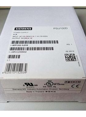 6EP1332-1LD10西门子PSU100D 24V/4.1A调节型电源6EP13321LD10