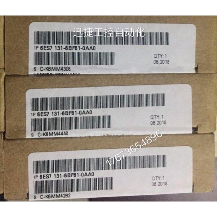 6ES7131-6BF61-0AA0西门子ET200SP数字输入模块DI8x24VDCSRCBA