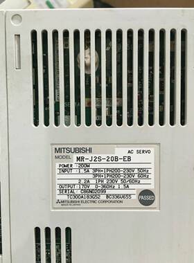 日立贴片机GXH-1SGXH3原装三菱伺服驱动器MR-J2S-10B-S149