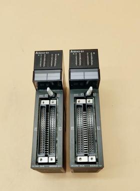 AISX42-S1三菱A系列PLC扩展模块9成新包邮顺丰可公对公a1sc42-s1