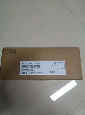 MHMF082L1V2M全新原装正品松下A6 750W伺服带刹车电机 马达质保