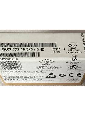 6ES7223-0BD30-0XB0西门子S7-1200 SB1223数字量信号板模块24VDC