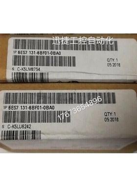 6ES7131-6BF01-0BA0西门子ET200SP数字输入模块DI8x24V