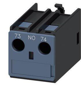 3RH6911-1AA10西门子接触器AUX.开关组1NO前装1开3RH69111AA10