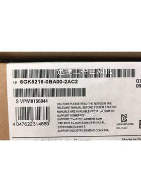 6GK5216-0BA00-2AC2西门子XC216 2IE交换机16口6GK52160BA002AC2