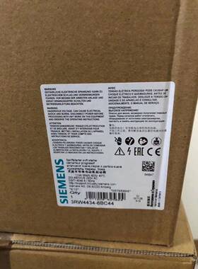 3RW4434-6BC44西门子SIRIUS软起动器400V时的值113A 55kW